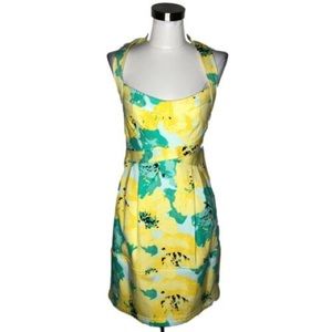 Vintage Nanette Lepore dress with sweetheart neckline